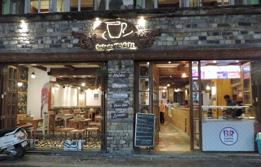 Cafe de Tavern, Mussoorie