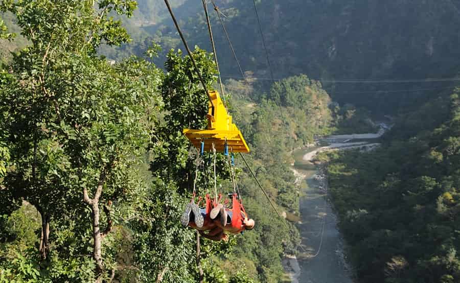Flying Fox in Rishikesh