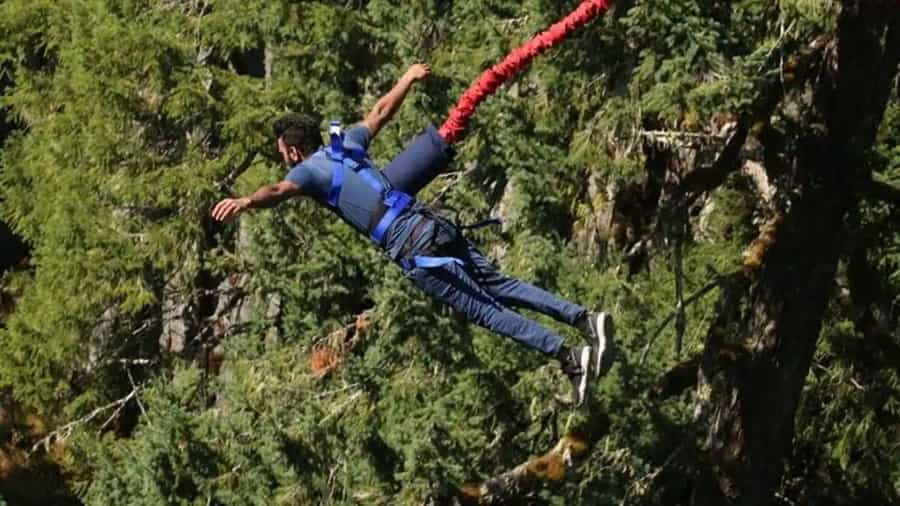 Rappelling and Rock Climbing in Rishikesh